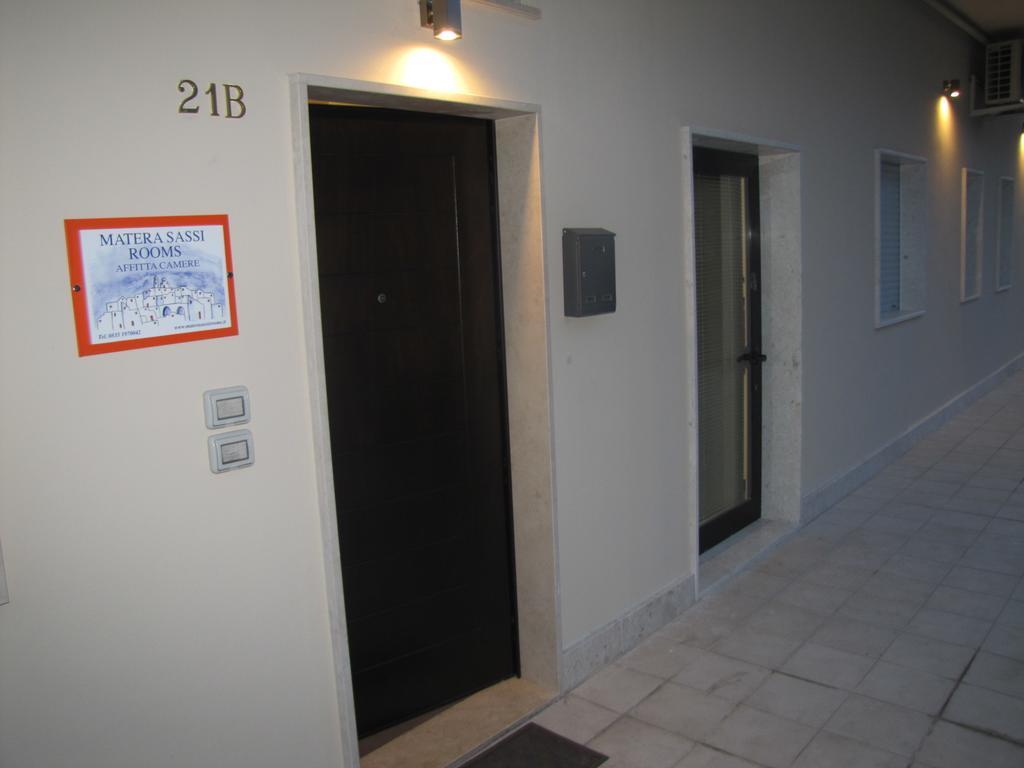 Matera Sassi Rooms 21/A E 21/B Exteriör bild
